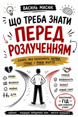 Книга Василя Масюка «Що треба знати перед розлученням»