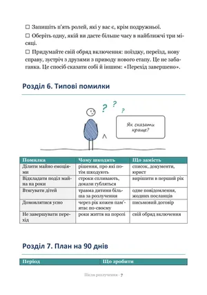 Сторінка гайда «Після розлучення»: План на 90 днів — по тижнях