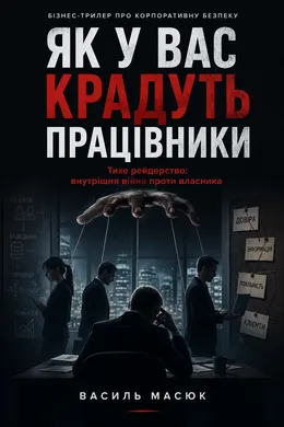 Книга Василя Масюка «Як у вас крадуть працівники»